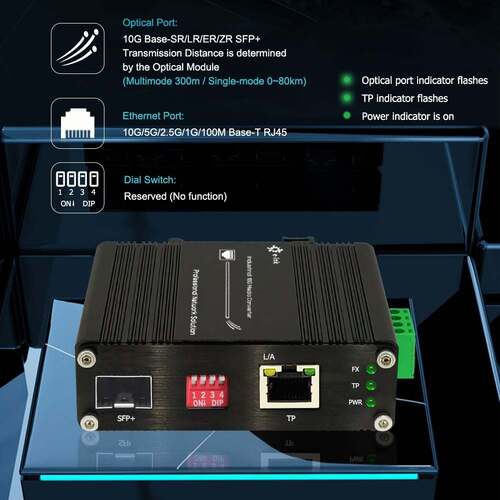 Latest company news about 지금 Mini 10G 미디어 컨버터로 원활한 연결을 실현하세요