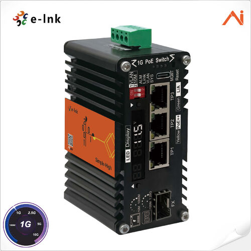 Latest company news about E-link, 태양광 네트워크용 전압 부스터를 갖춘 90W 산업용 AI 스마트 관리 PoE++ 스위치 출시