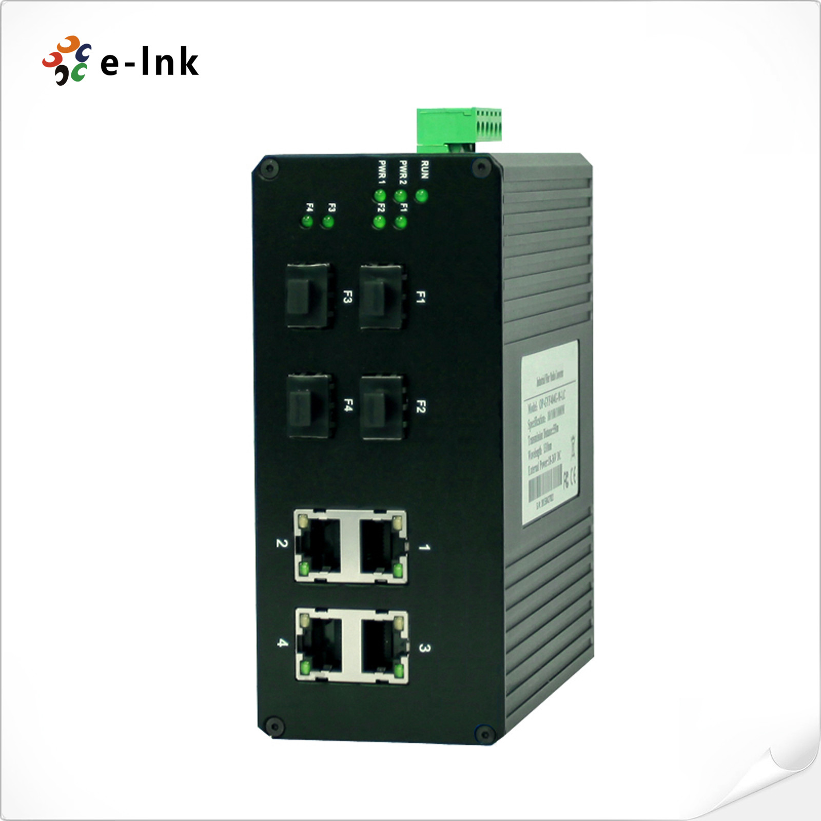 4G+4 SFP 기가비트 산업 이더넷 스위치