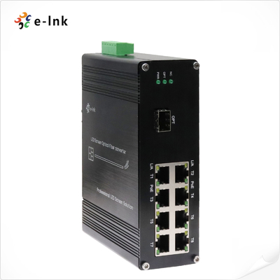 1x10G SFP+ 섬유 포트 + 8x10/100/1000M 이더넷 RJ45 포트