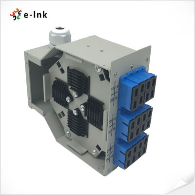 12SC 듀플렉스 딘레일 마운트 파이버 패치 패널