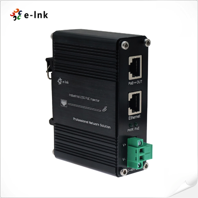 산업용 2.5G 95W 802.3bt PoE++ 주입기 (12~48VDC)