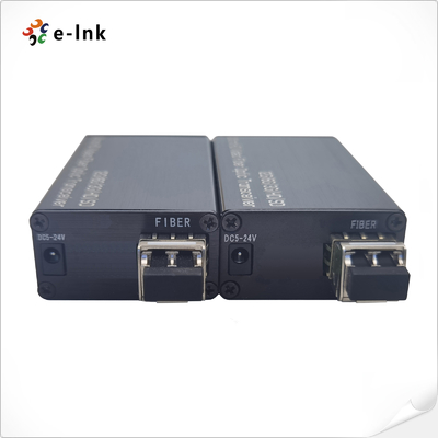 24G-SDI 2*LC 섬유와 함께 미니 24G-SDI 섬유 변환기