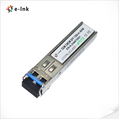 3G-SDI CWDM 1270~1610nm 40km 디지털 비디오 SFP 광 수신기 (MSA)