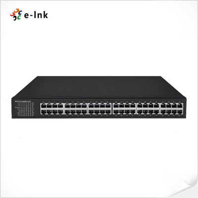48x10/100/1000M RJ45 PoE 포트를 가진 관리되지 않은 48 포트 기가비트 PoE 스위치