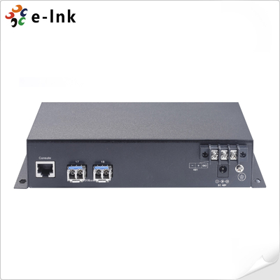 16x10/100M TP 포트 (16POE-PSE -IEEE802.3af 15.4W/30W) + 2 1000M SFP 관리된 PoE 스위치