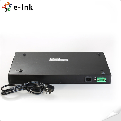 24포트 10/100/1000Base-T + 4x1000Base-SFP 관리형 PoE 스위치