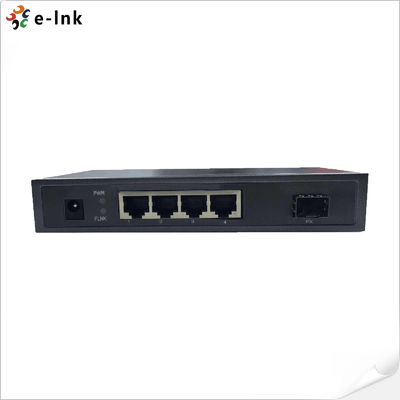 4포트 10/100/1000BASE-T + 1포트 1000BASE-FX SFP 이더넷 스위치