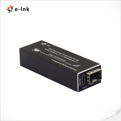 극소 소형 10/100/1000BASE-T 내지 100/1000BASE-X SFP 미디어 컨버터