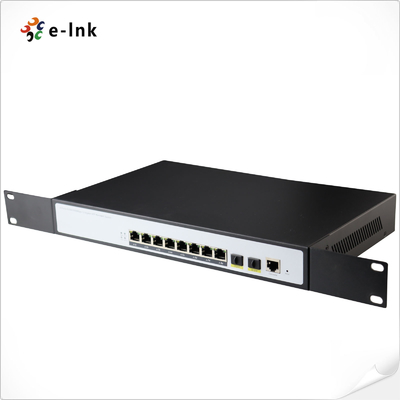L2+ 8-포트 10/100/1000T + 2-포트 100/1000X SFP 관리 이더넷 스위치
