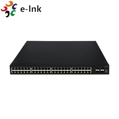 L3 관리형 48포트 10/100/1000BASE-T + 4포트 10G SFP+ 기가비트 이더넷 스위치