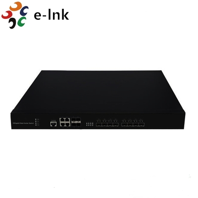 4x10/100/1000M RJ45/4xSFP 컴보 포트 + 8x10G SFP+ 포트 이더넷 스위치