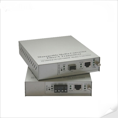 10/100/1000Base-T ~ 1000Base-X SFP
하나에서 하나 관리 가능한 미디어 변환기 (IEEE802.3ah OAM 컴플라이언트)