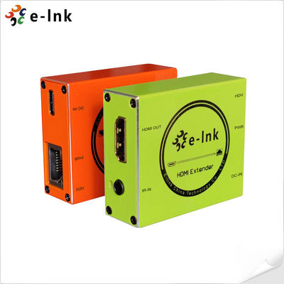 IR - 165ft (50m) 와 함께 미니 HDMI 오버 CAT5/CAT6 확장기