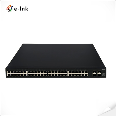 L3 관리형 48포트 10/100/1000BASE-T + 4포트 10G SFP+ 기가비트 이더넷 스위치