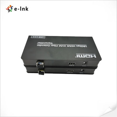 4K HDMI 2.0 KVM USB 오버 광섬유 확장기