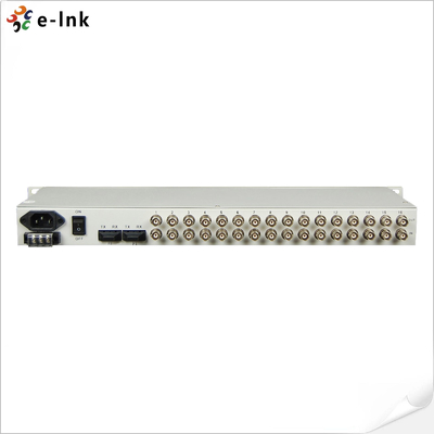 16E1+4FE+LCD+SNMP PDH 멀티플렉서