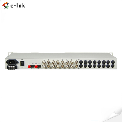 16E1+4GE+LCD+SNMP PDH 멀티플렉서