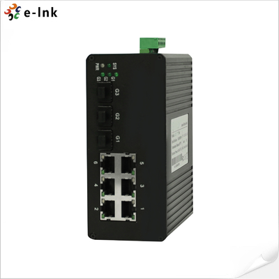 6 포트 관리 산업 이더넷 스위치 3 포트 1000Base-X SFP 포트 및 6 10/100Base-T ((X) 포트
