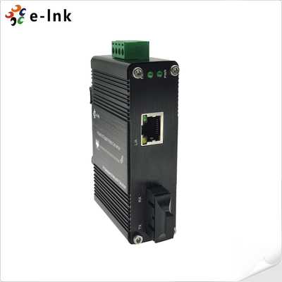 미니 산업용 10/100/1000Base-T에서 1000Base-X 미디어 변환기 DIN-Rail & Wall-mount 설치 지원