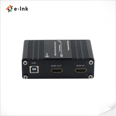 미니 4K/60Hz HDMI 2.0 KVM USB 오버 광섬유 확장기