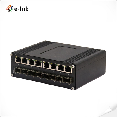 산업용 L2+ 8포트 10/100/1000T + 8포트 1000X SFP 매니지드 이더넷 스위치