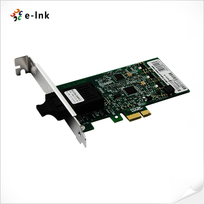 빠른 이더넷 섬유 PCI-엑스프레스 네트워크 어댑터 (인텔 82574 기반)