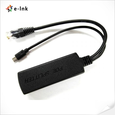 기가비트 5V 2A PoE 스플리터 마이크로 USB 포트 IEEE 802.3af에 호환