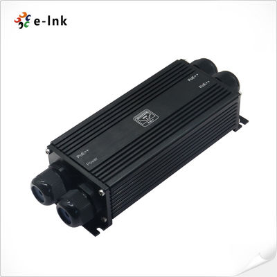 산업용 PoE 스위치 IP67 방수 3포트 기가비트 802.3bt 48-57V DC