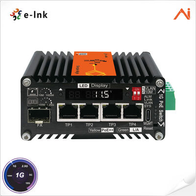 quality 4-포트 10/100/1000BASE-T IEEE802.3bt PoE++ 90W에서 1-포트 100/1000BASE-X
미니 산업용 AI 스마트 관리 된 PoE ++ 전압 부스터와 함께 이더넷 스위치 factory